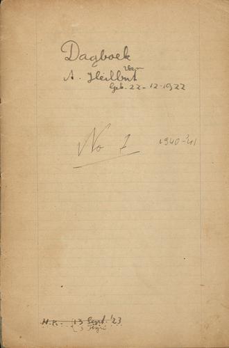 Dagboek van Arnold Heilbut February 1940 - 4de Juni 1941