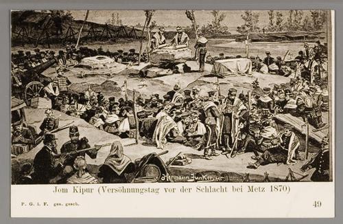 Jom Kipur (Versöhnungstag vor der Schlagt bei Metz 1870)