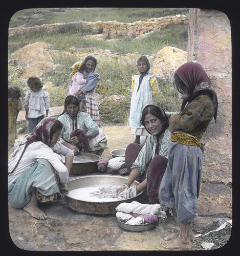 Nazareth women washing clothes