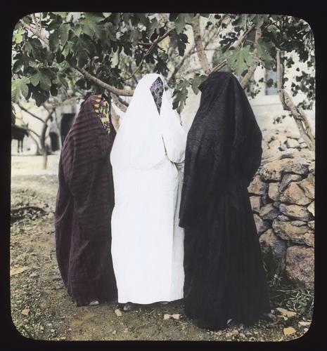 Veiled mohammedan women