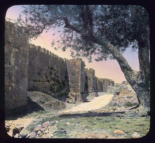 North wall of Jerusalem.