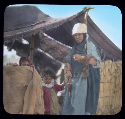 Nineveh. A bedouin home. Near the mounds