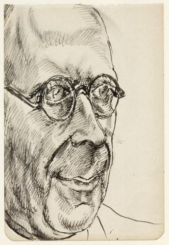 Portret van man met bril