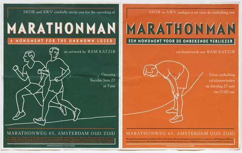 Marathonman, een monument voor de onbekende verliezer
