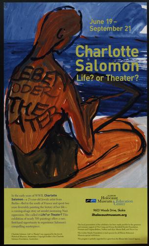 Charlotte Salomon Life? or Theater?