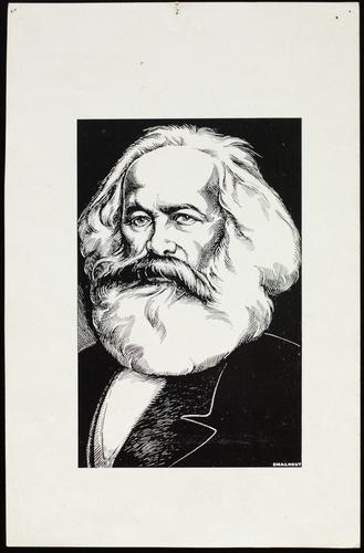 [portret van Karl Marx]