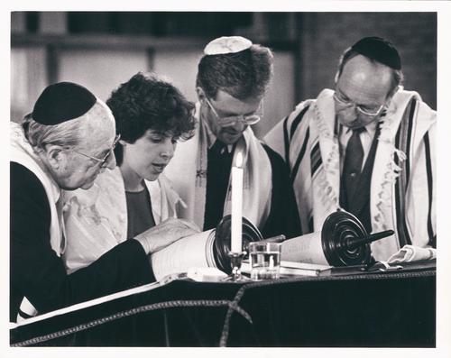 Sjabbatdienst in de Liberaal Joodse gemeente in Arnhem