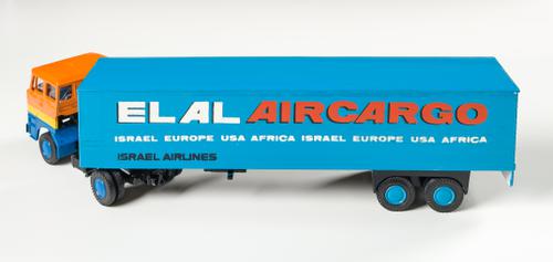 [ELAL Aircargo oplegvrachtwagen]