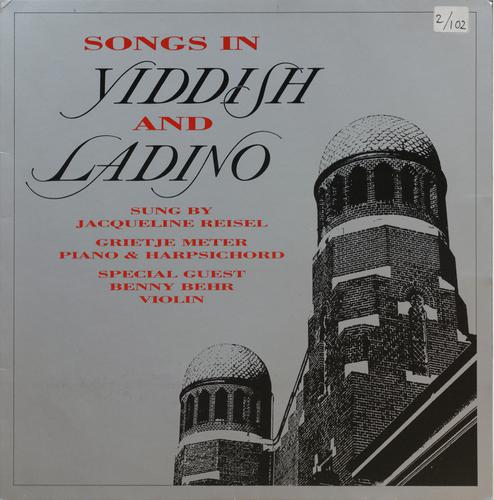 Songs in Yiddish and Ladino